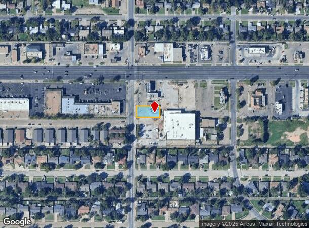 5007 Avenue U, Lubbock, TX Parcel Map