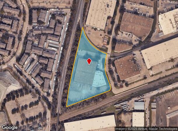  11221 Pagemill Rd, Dallas, TX Parcel Map