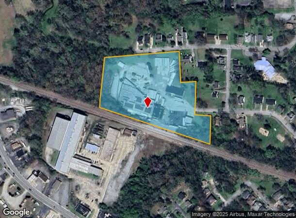 815 W Kerr St, Salisbury, NC Parcel Map