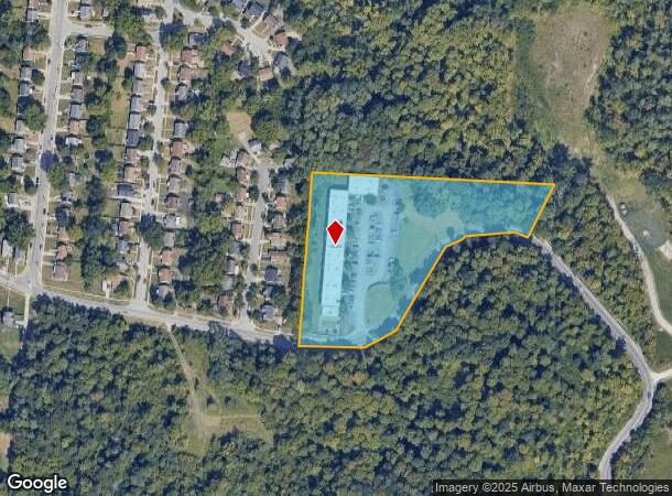  1040 Groesbeck Rd, Cincinnati, OH Parcel Map