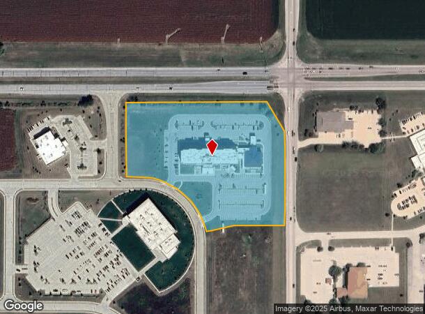 100 Coles Centre Pkwy, Mattoon, IL Parcel Map