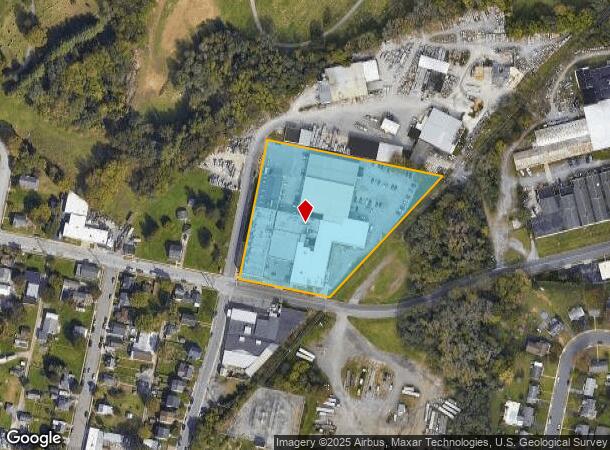  504 E 1St St, Hagerstown, MD Parcel Map