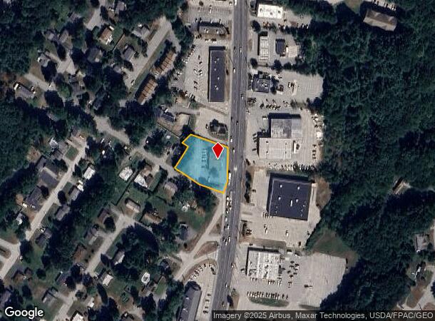 308 Center St, Auburn, ME Parcel Map