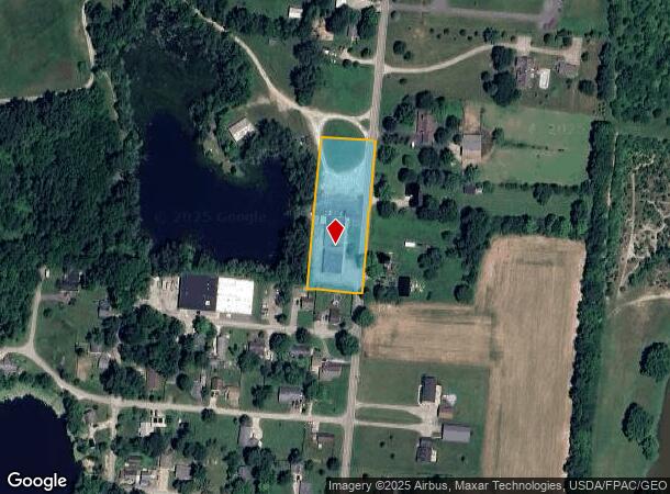 1587 N Lake Rd, New Carlisle, OH Parcel Map