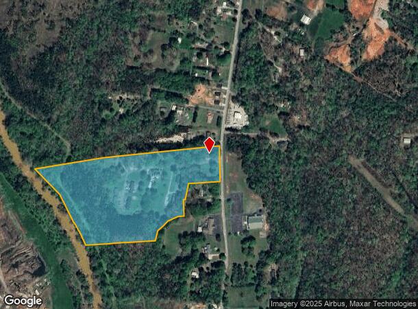  2301 Philadelphia Church Rd, Dallas, NC Parcel Map