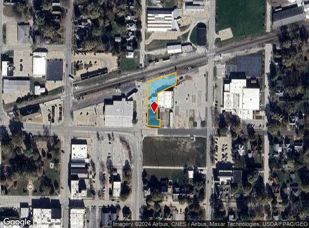  301 N Campbell St, Macomb, IL Parcel Map