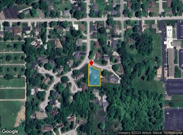  Road Row, Plainfield, IN Parcel Map