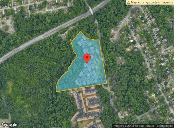  1608 Johnson Rd, Petersburg, VA Parcel Map