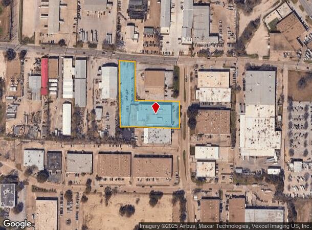  6777 Oakbrook Blvd, Dallas, TX Parcel Map