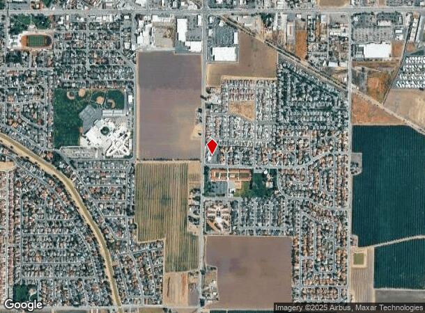 1890 S Mercey Springs Rd, Los Banos, CA Parcel Map