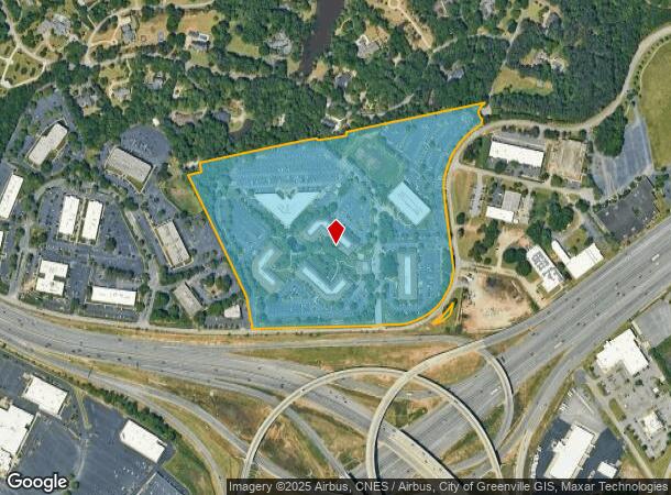  1 Independence Pt, Greenville, SC Parcel Map