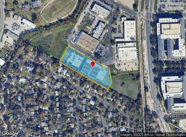 5925 Dillard Cir, Austin, TX Parcel Map