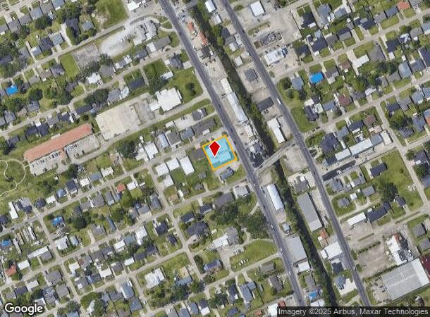  6538 W Main St, Houma, LA Parcel Map