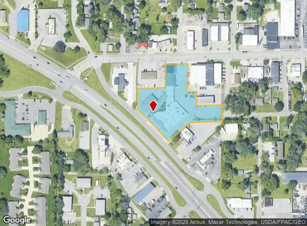 2842 University Ave, Waterloo, IA Parcel Map