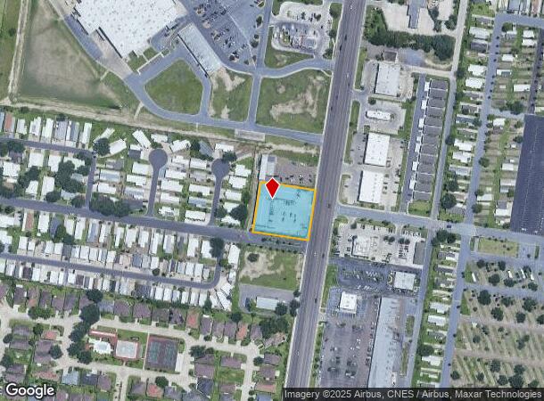  1536 S Cage Blvd, Pharr, TX Parcel Map