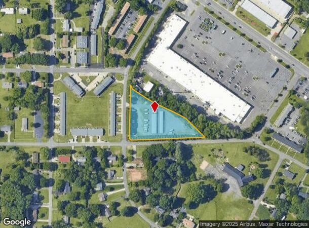 3801 Wabash Blvd, Winston Salem, NC Parcel Map