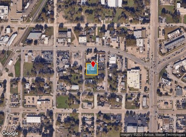  104 S 2Nd St, Garland, TX Parcel Map