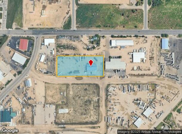  1501 43Rd St, Evans, CO Parcel Map