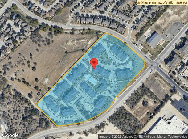  4707 Wurzbach Rd, San Antonio, TX Parcel Map