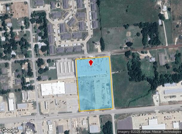 1007 E Milam St, Mexia, TX Parcel Map