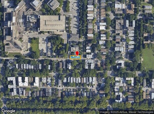 308 Sherman Ave, Evanston, IL Parcel Map