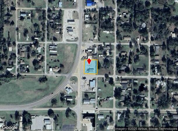  706 Broadway St, Davenport, OK Parcel Map