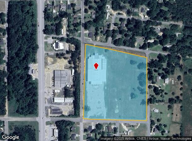 1006 N Fletcher St, Jasper, TX Parcel Map