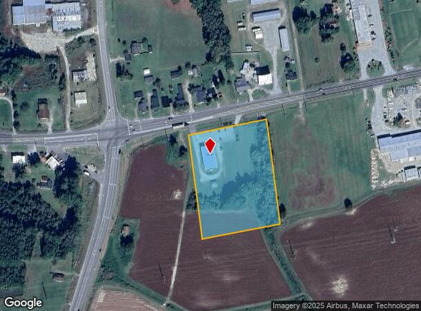  1985 W Main St, Williamston, NC Parcel Map