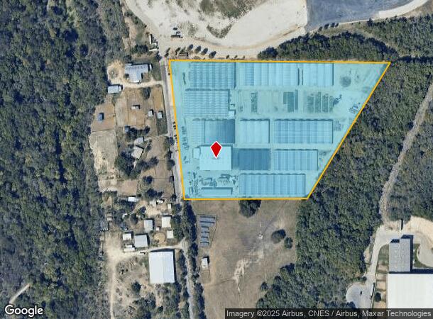  1630 Creekview, San Antonio, TX Parcel Map