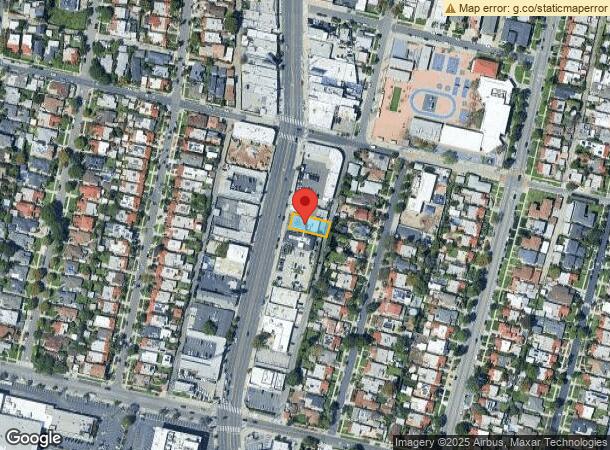  1728 S La Cienega Blvd, Los Angeles, CA Parcel Map