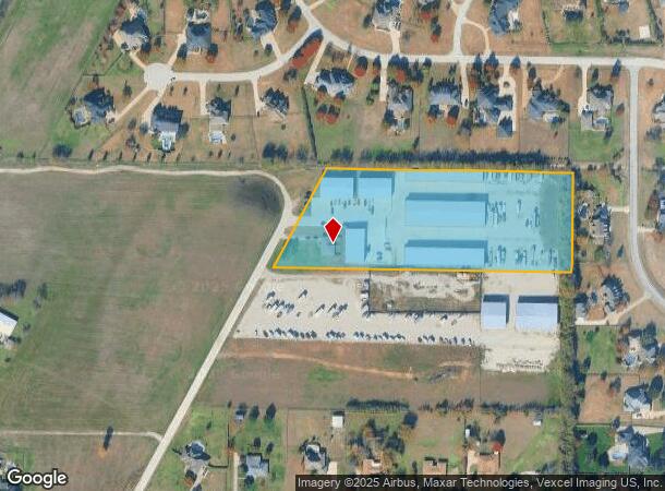  2239 Berniece Jones Rd, Argyle, TX Parcel Map