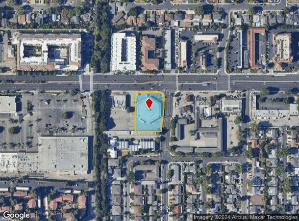  2550 El Camino Real, Santa Clara, CA Parcel Map