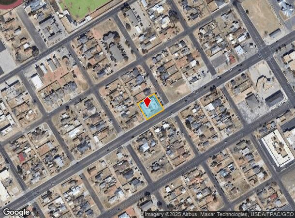 900 W 8Th St, Odessa, TX Parcel Map