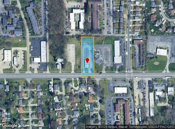2124 W Alexis Rd, Toledo, OH Parcel Map