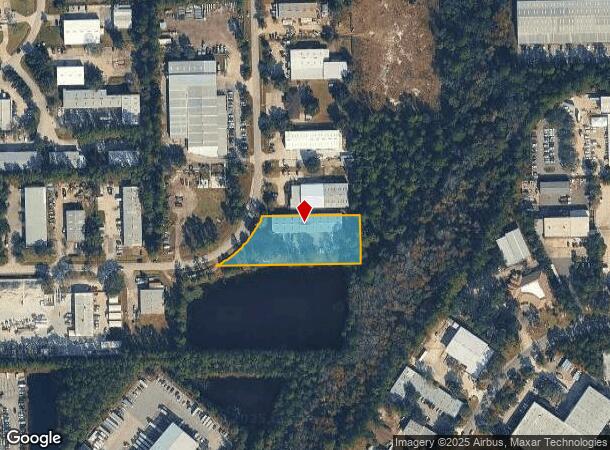 11341 Distribution Ave E, Jacksonville, FL Parcel Map