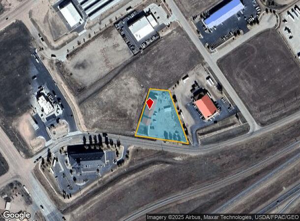  8140 Hutchins Dr, Cheyenne, WY Parcel Map