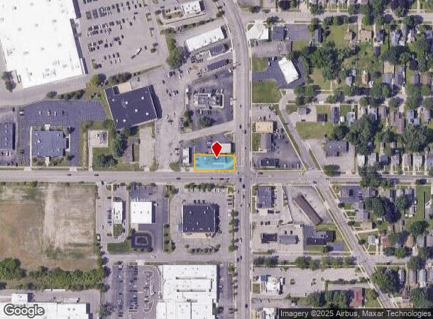  1400 N West Ave, Jackson, MI Parcel Map