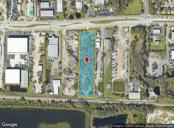 5502 W Linebaugh Ave, Tampa, FL Parcel Map