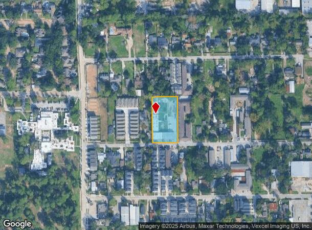902 Oak St, Houston, TX Parcel Map