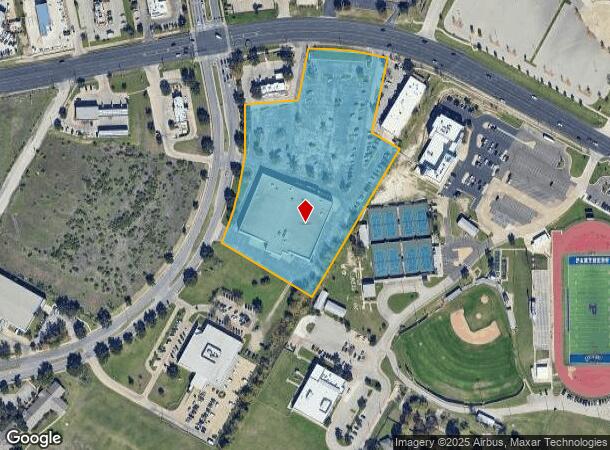 1601 W Pecan St, Pflugerville, TX Parcel Map