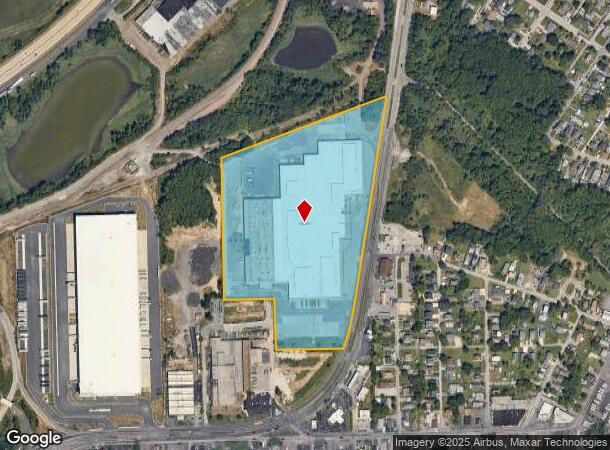  5107 N Point Blvd, Sparrows Point, MD Parcel Map