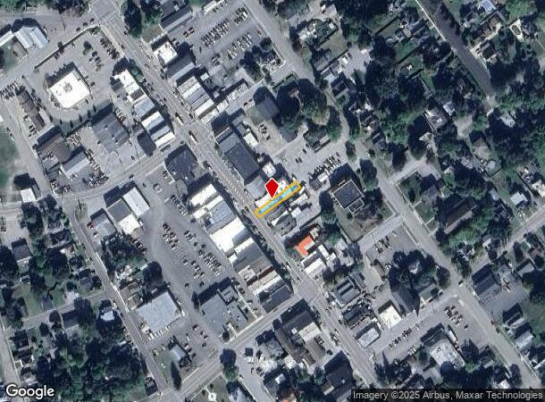 142 Main St, Dansville, NY Parcel Map