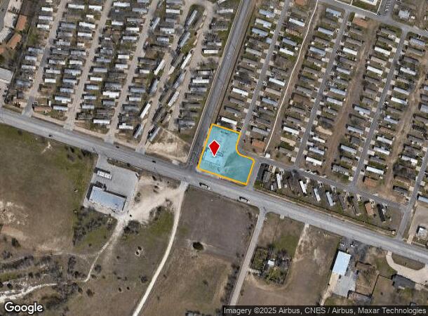  93 E Elms Rd, Killeen, TX Parcel Map