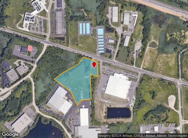  52119 Grand River Ave, Wixom, MI Parcel Map