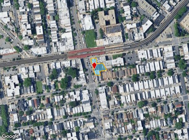  1262 Castle Hill Ave, Bronx, NY Parcel Map