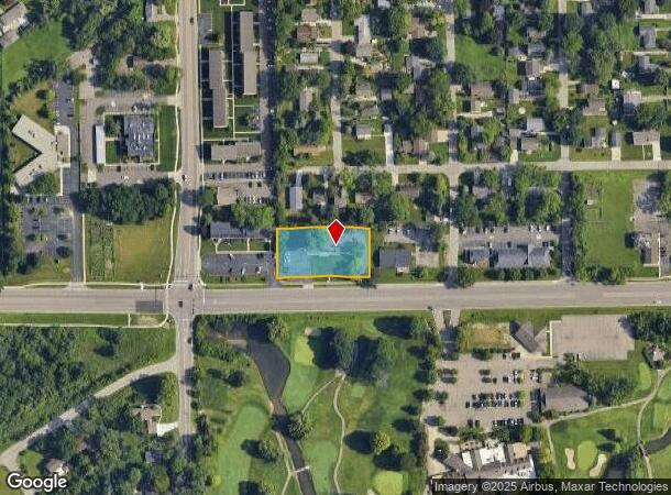  3060 Packard Rd, Ypsilanti, MI Parcel Map