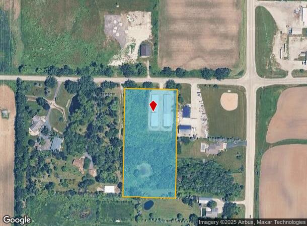  21035 6 Mile Rd W, Waterford, WI Parcel Map