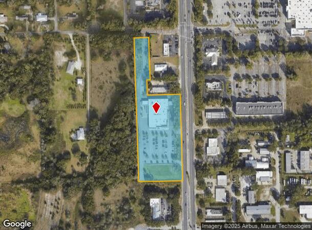  1600 N Woodland Blvd, Deland, FL Parcel Map