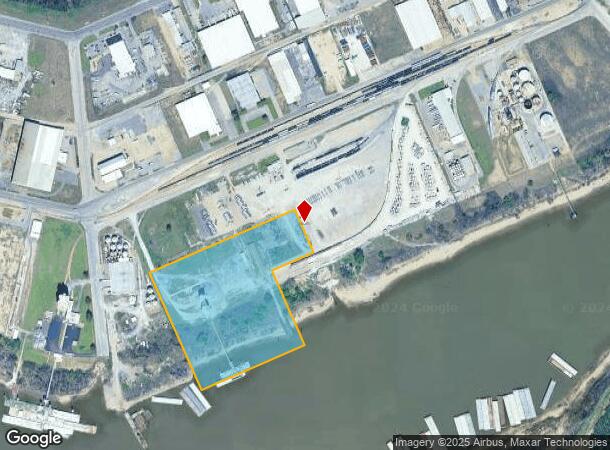  2549 Channel Ave, Memphis, TN Parcel Map