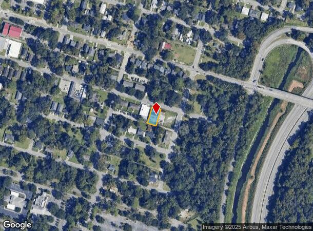 1315 E 59Th St, Savannah, GA Parcel Map